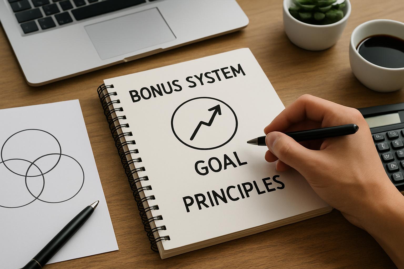 Jak stworzyć skuteczny system premiowy?. Krok 1. Zdefiniuj cele i zasady systemu premiowego Jak stworzyć skuteczny system premiowy?. Krok 1. Zdefiniuj cele i zasady systemu premiowego